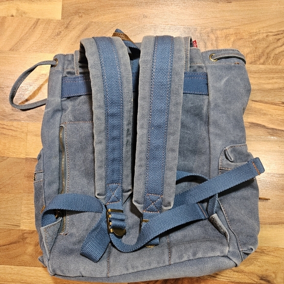 AUGUR STRAUSS & CO JANS CANVAS Straps VTG  BACKPACK Straps - Picture 6 of 9